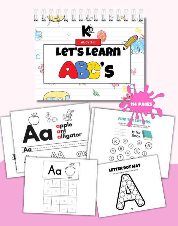 Alphabet Letter Recognition & Tracing Book for Preschoolers | Fun & Educational