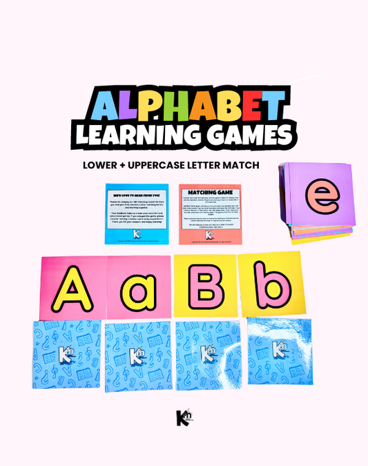 UPPER + LOWERCASE LETTER MATCH (ABC'S)